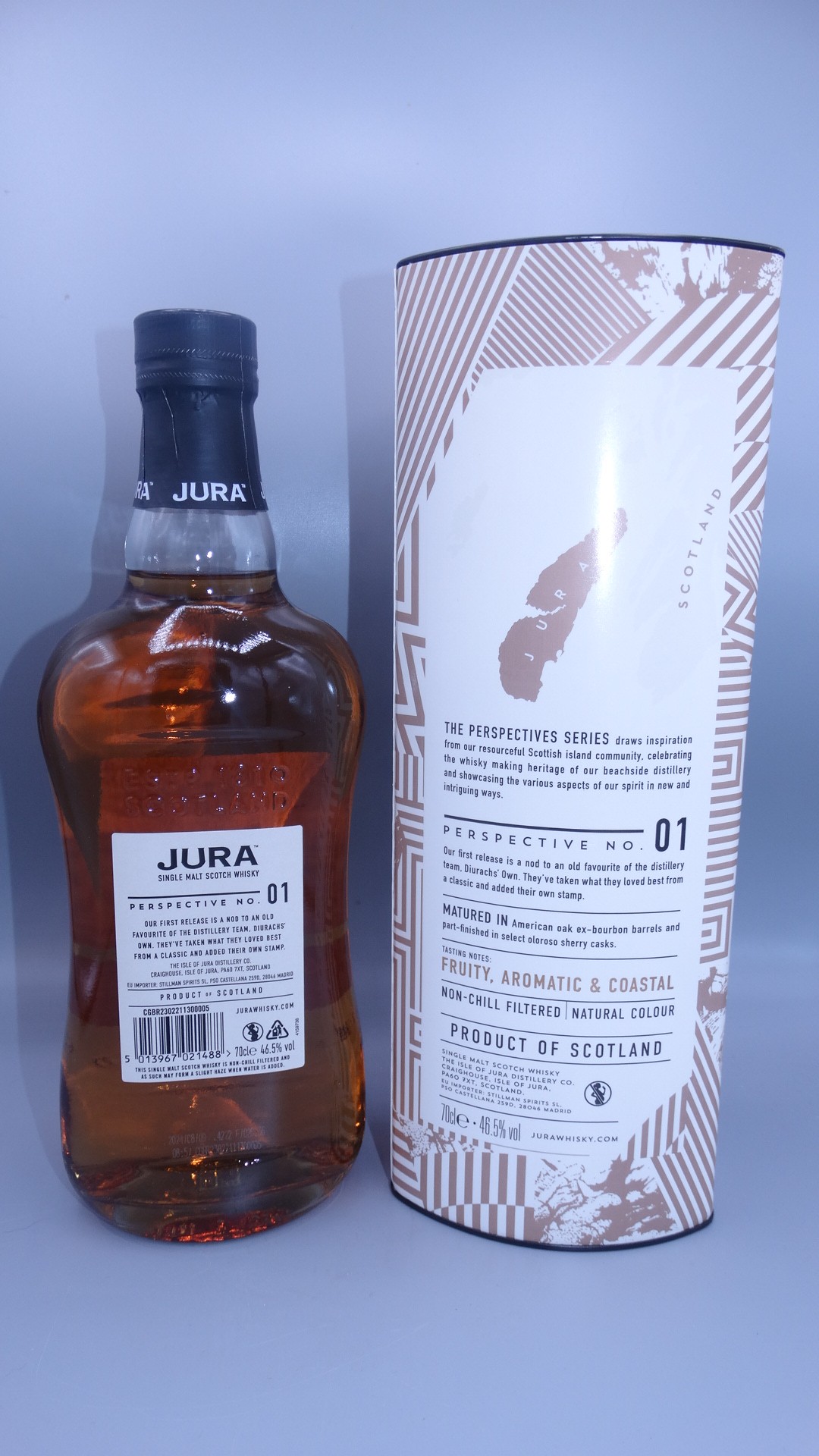 JURA PERSPECTIVE No.1 Special Edition - 46,5% vol - 700 ml Flasche -