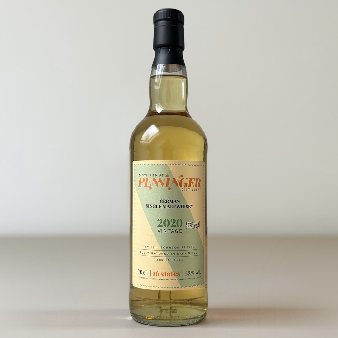 16 States Penninger - German Single Malt Whisky - 0,7l Flasche - 53% vol