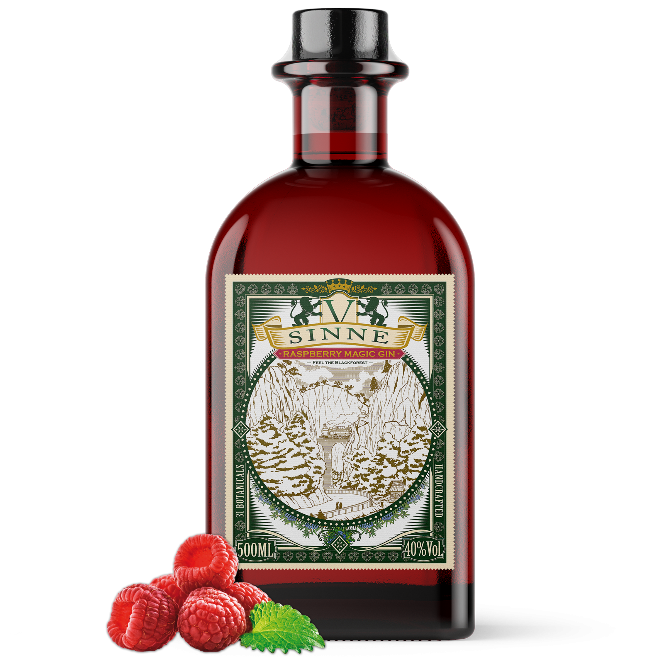 V-SINNE GIN - RASPBERRY MAGIC (40%)