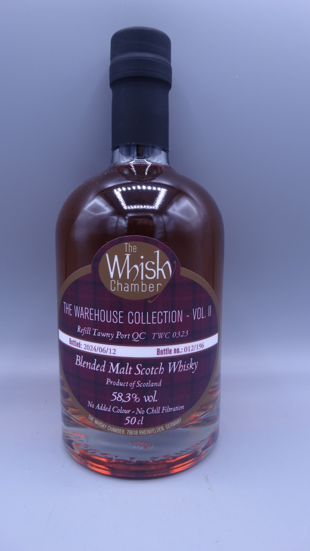 Warehouse Collection Vol. II (TWC) 2011, 58,3%vol, Refill Tawny Port QC - Schottland- 0,5l Flasche
