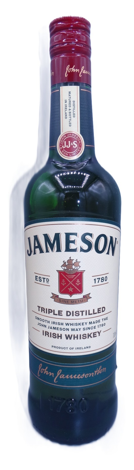 Jameson Irish Whiskey 40% vol - 700ml Flasche - Triple Distilled