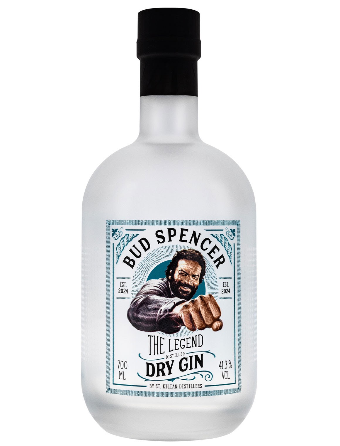 Bud Spencer - Distilled Dry Gin - 0,7 L Flasche - 41,3% vol