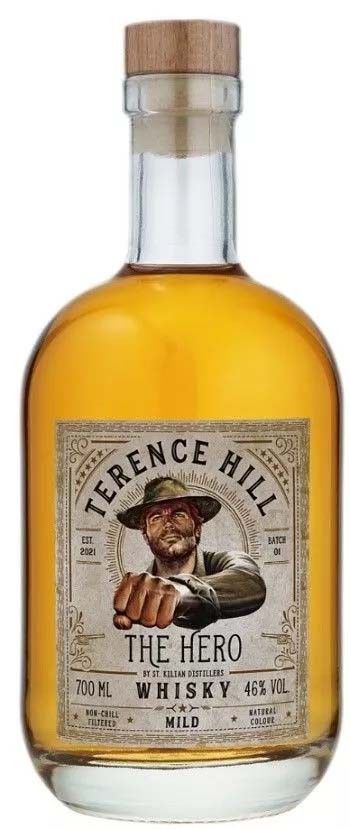TERENCE HILL - THE HERO -  VOLL AUF DIE NUSS - 0,7 l - 21% vol