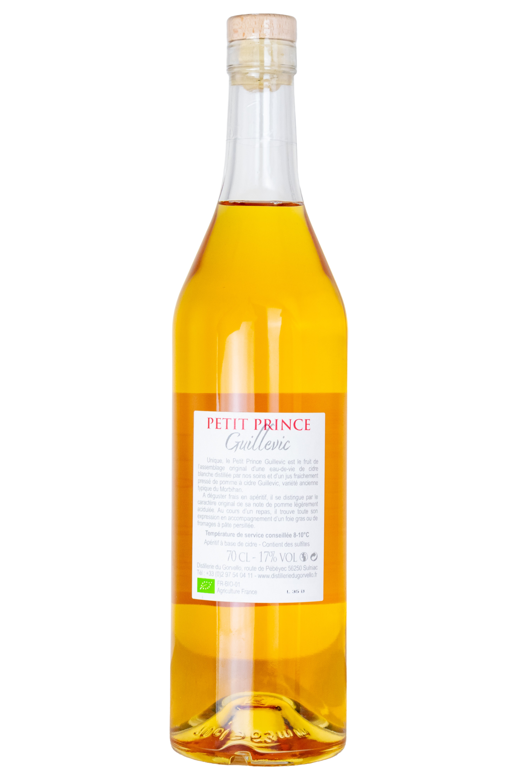 Petit Prince Guillevic - 17% vol - 0,7 Liter Flasche - Apfelbrand