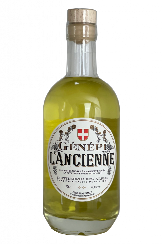 Gènèpi l`Ancienne (Likör) 40%vol aus den Höhen der Alpen (1800m) - 0,7l Flasche